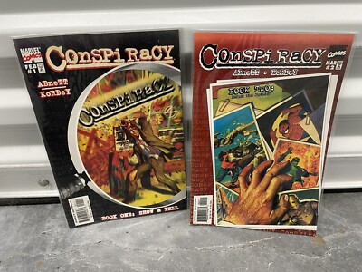 CONSPIRACY 1 & 2 1998 FULL RUN SET COMPLETE SERIES LOT HIGH GRADE ...
