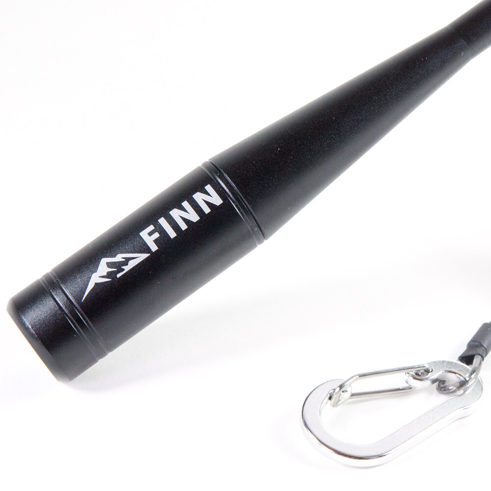 FINN Premium Aluminium Fischtöter – Mit Karabiner & Spiralkabel, Für Alle Fischarten