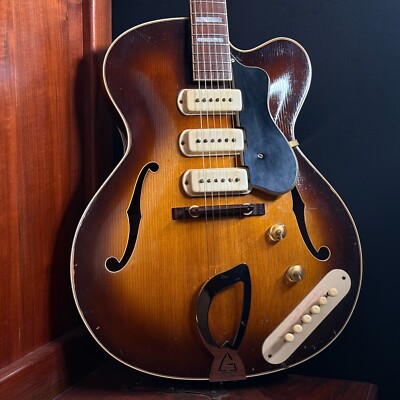 1954 Guild X-350 Stratford Electric Archtop - Very Early Example