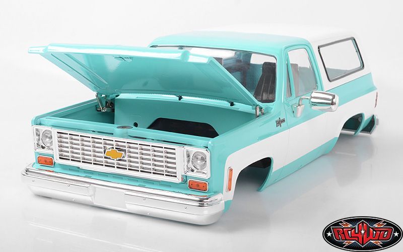 RC4WD PAINTED Chevrolet Blazer Hard Body Complete Set TEAL ZB0150