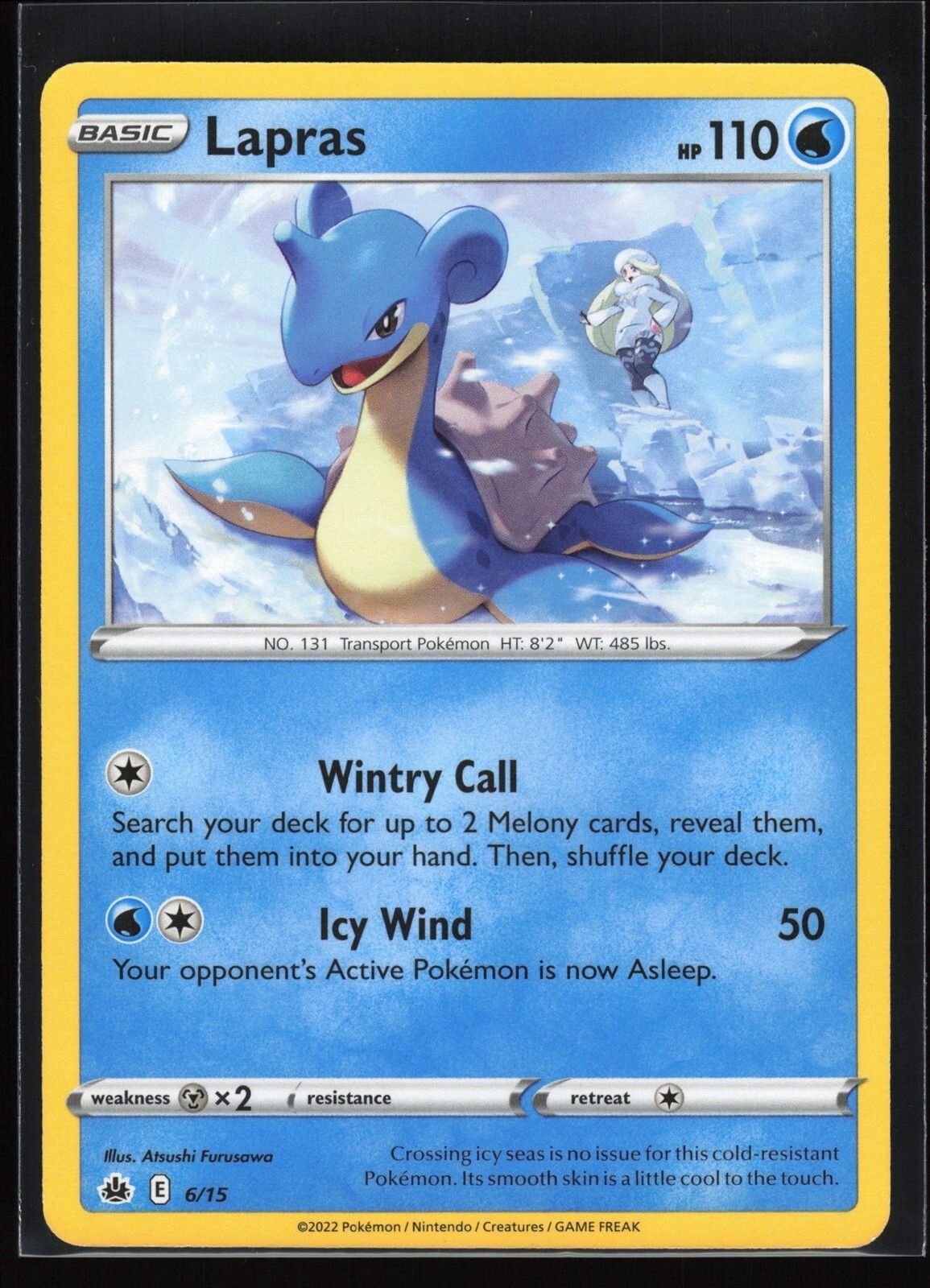 LAPRAS Promo Cards #6 MCD22(NM+)(PKM)