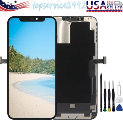 For iPhone 12 Pro Max LCD Touch Screen Assembly Display Digitizer Replacement