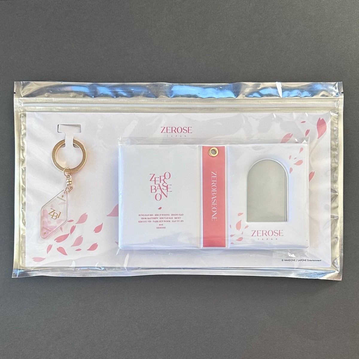 ZEROBASEONE] ZEROSE JAPAN Membership Benefit Key ring & Mini photo