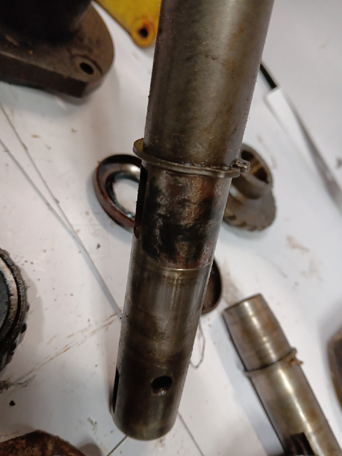 John Deere F725 Front Mount 54" Mower Deck Gearbox Gear Box TCA22076 A8 eBay