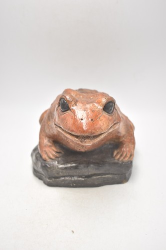 Vintage Critters Frog Large Stone Figurine Statue Ornament – Garden Décor - Picture 15 of 24