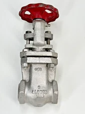 ALOYCO Fig 110 Stainless Steel Gate Valve 1" NPT Thread Class 150 RS, BB, OS&Y