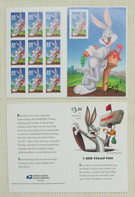 Five Booklets x 10 = 50 of LOONEY TUNES Bugs Bunny Complete Set US