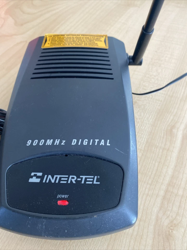 Intertel Inter-Tel INT4000 900MHz Phone Digital Base Station And Power Supply - Image 2 of 3