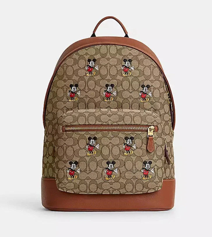 Coach top disney backpack
