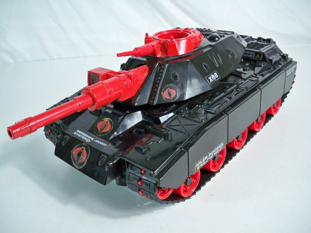K23i06572 CAT CRIMSON ATTACK TANK SEARS 100% COMPLETE 1985 GI JOE