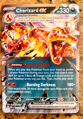 Charizard ex 125/197 Obsidian Flames Double Rare Holo Pokemon | eBay