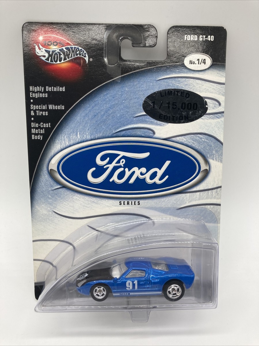 ミニカー Hot Wheels Ford GT40 Amazon.com: Mattel Hot Wheels Ford GT40, Factory Fresh 2/10