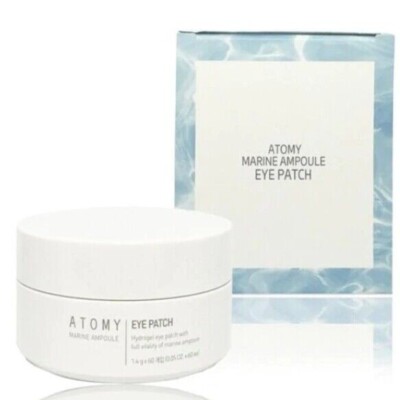 ATOMY Marine Ampoule Eye Patch 60 patches Under-Eye Patches Eye Pads K-Beauty