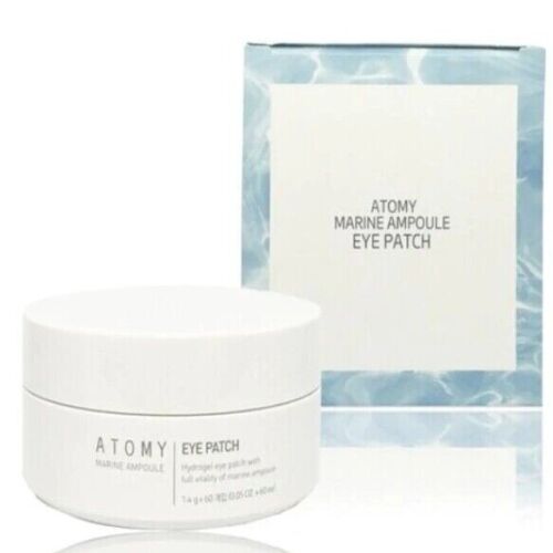 ATOMY Marine Ampoule Eye Patch 60 patches Under-Eye Patches Eye Pads K-Beauty - Afbeelding 1 van 9