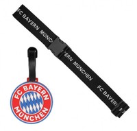 Fc Bayern MüNchen Set Kofferband & KofferanhäNger Fcb