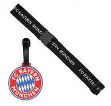FC Bayern München Set Kofferband & Kofferanhänger FCB