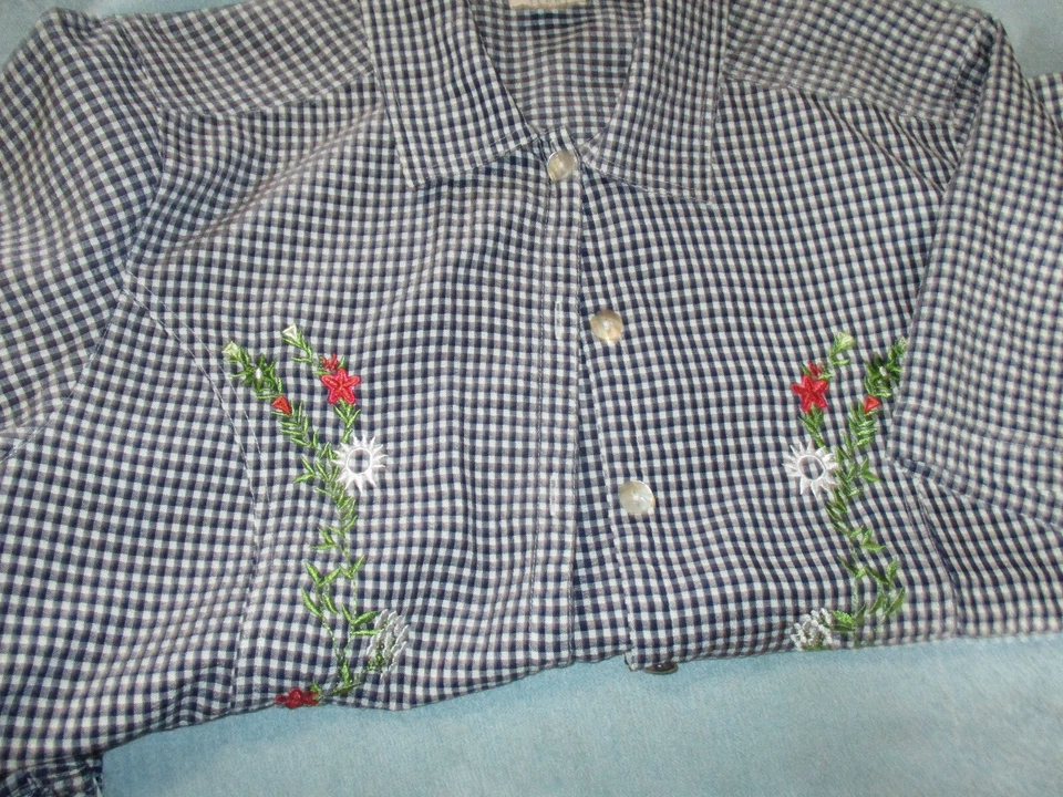 TEDDI 2 изделия брюки костюм женщин 16 высоты - укороченный Капри брюки синий и белый - Изображение 3 из 4