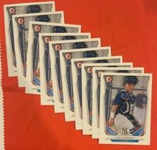 2014 Bowman Draft TP-55 Luis Torrens 10 Count Lot New York Yankees