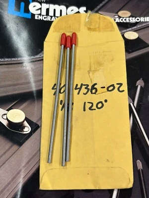 QTY 1 DIAMOND FOR NEW HERMES ENGRAVING MACHINE 1/8” DIA. X 5” LONG 120 TIP ANGLE