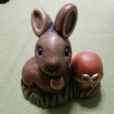 492 THUN- Coniglio con Uovo pasquale e girasole-Rarissimo- fuori produzione