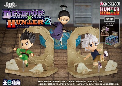 RE-MENT Hunter x Hunter DesQ Desktop HUNTER Mini Figure Killua