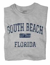 South Beach Florida FL T-Shirt EST