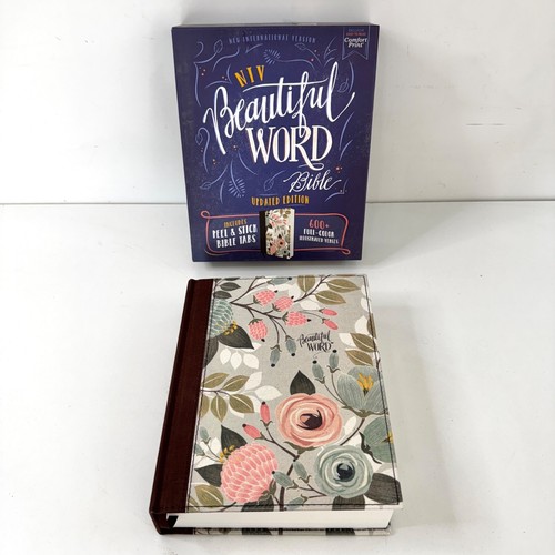 Beautiful Word Journaling Bible Updated Ed. NIV Bible Tab Stickers Floral HB - Picture 17 of 21