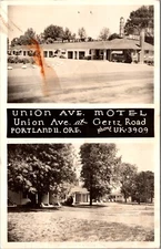 RPPC Union Ave. Motel on Union Avenue at Gertz Road in Portland, Oregon
