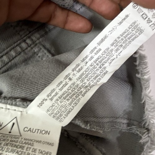 Zara Gray Denim Vest Jean SMALL Pockets Sleeveless Raw Hem Biker Jacket EUC - Picture 8 of 10
