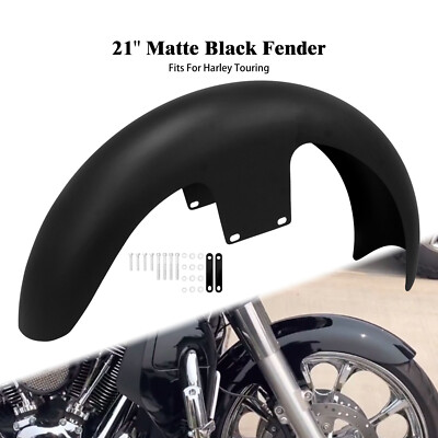 23" Wrap Custom Front Fender For Harley Touring Electra Street Glide Road King E - Foto 2