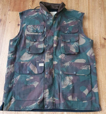 Vintage Sambar be free waxed cotton gilet, country waistcoat size M