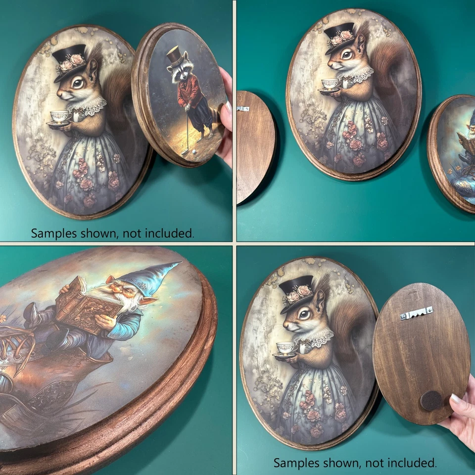 DECORACIÓN DE MADERA DE CEBOLLA BOOKISH, placa de madera de cocina de fantasía, decoración de pared vegetal Foto 2 de 4