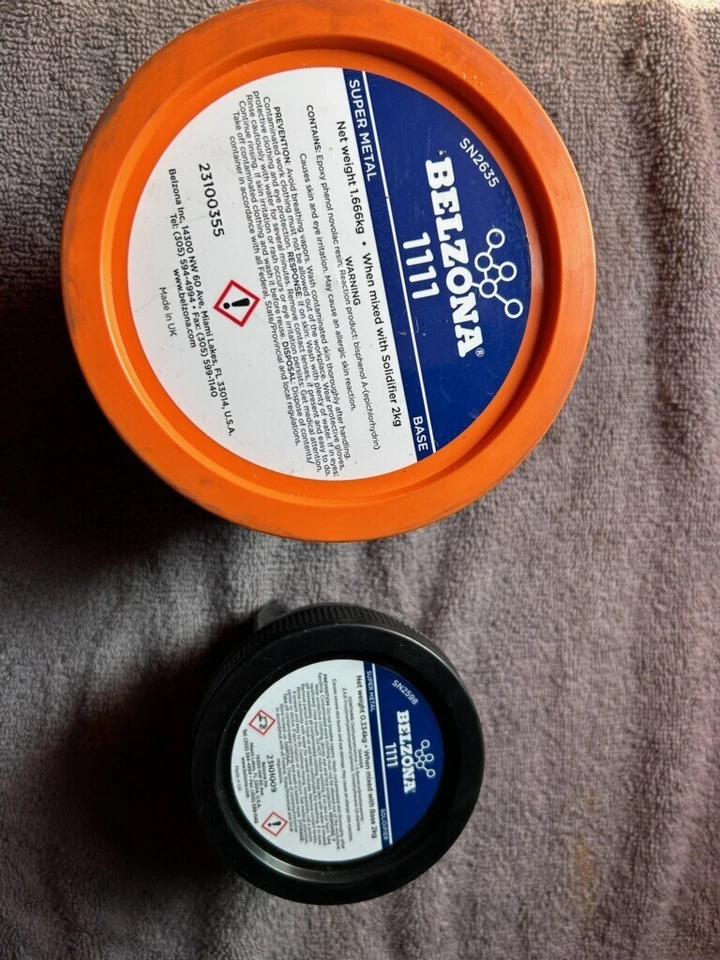 2kg Belzona 1111 S Metal Kit - 2kg Base & Solidifier