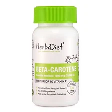 Beta Carotene Capsules 25000 IU 15mg Eye Skin Immune Care Tanning Pro Vitamin A
