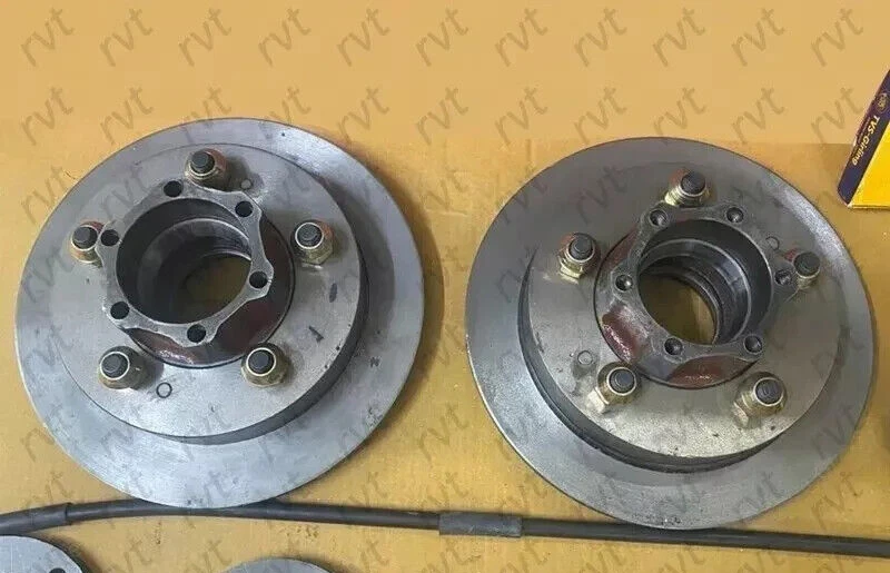 Kit de conversión de freno de disco - ruedas delanteras de 11" para Willys Jeep CJ2, CJ3 CJ5 M38 Foto 2 de 2