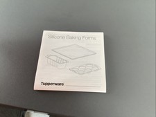 Gebrauchsanweisung Tupperware Silikon Backfor...
