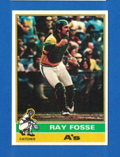 1976 Topps #554 Ray Fosse NM Oakland A's Athletics
