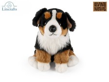 Sitting Bernese Puppy Plush Soft Toy Dog Teddy 10 year guarantee. Gift. 23cmH