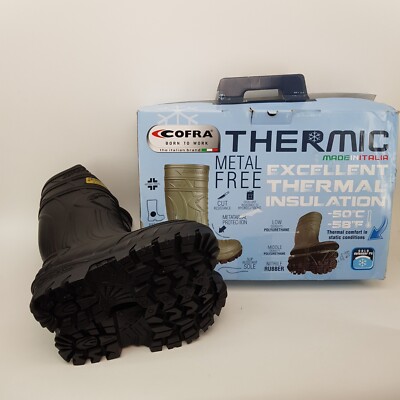 COFRA THERMIC Safety Boots Mens 10.5 PU non metallic USA/CAN  display picture 2