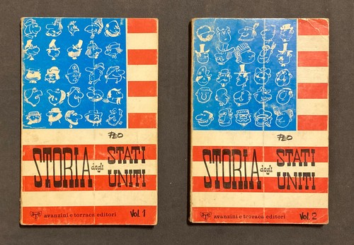 Peo STORIA DEGLI STATI UNITI a fumetti a + astuccio Avanzini Torraca 1965 1a ed. - Picture 1 of 6