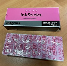 4-Pack InkSticks brand Xerox Phaser Solid Ink wax Cartridges 8560 MFP MAGENTA