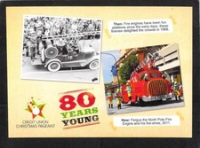 S0855 Australia SA Adelaide Christmas Pageant 2012#2 postcard