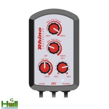 Rhino 2EC Exhaust Fan Controller TWIN Thermostatic Fan Controller Rhino EC Ultra