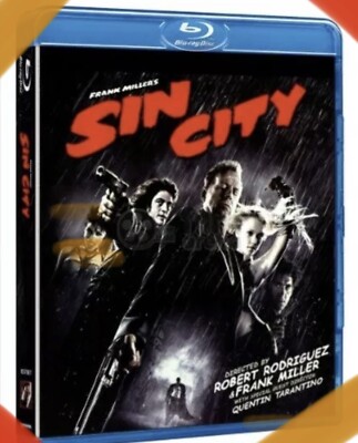   Sin CityBlu-ray Disc 05 Frank Miller Bruce Willis Quentin Tarantino Robert DVD