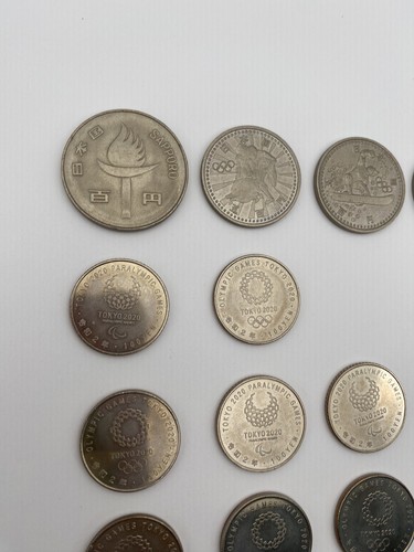 Japan 500 Yen 100 Yen Silver Mix Coin Olympics 20 Set Sport 1964 To 2020 - Picture 21 of 23