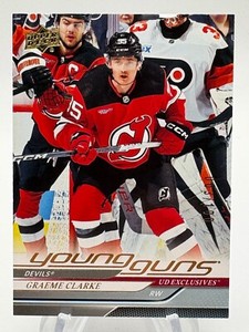 2024-25 Upper Deck Young Guns Exclusives Graeme Clarke RC /100 #224