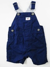 Carters All-American Short Overall Navy Blue My First Fourth Size 9 Mos Cotton