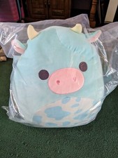 BRAND NEW IN BAG 16 Tuluck the Blue Cow Squishmallow Easter 2023 Ultra Rare NWT