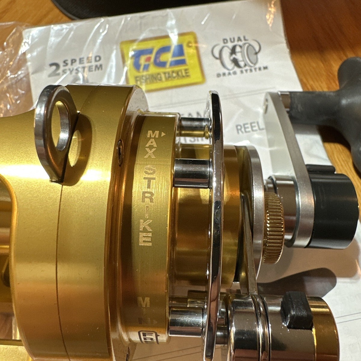 Tica Team Dual Drag System 2 Speed System 12R WTS Offshore Tica Team Dual Drag System 2 Speed System 12R WTS Offshore