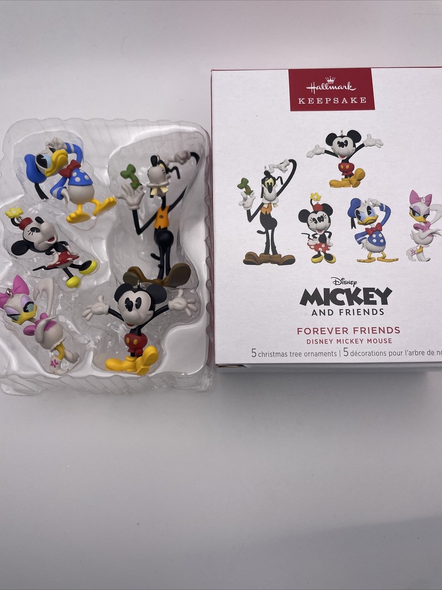 2024 Hallmark Keepsake Ornaments FOREVER FRIENDS Disney Mickey
